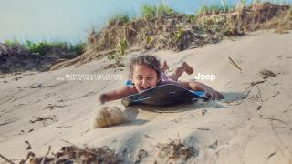 Jeep: sand